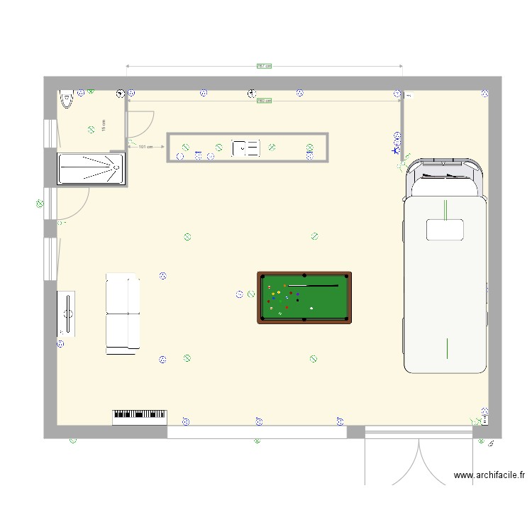 M FOULCAULT. Plan de 0 pièce et 0 m2