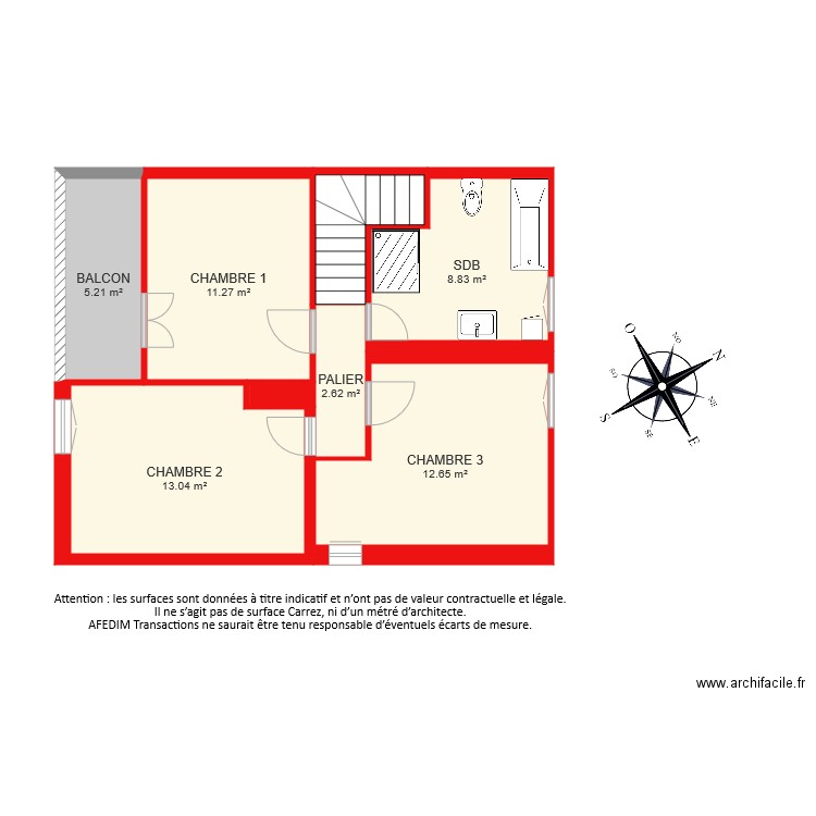 BI 4924 ETAGE. Plan de 0 pièce et 0 m2