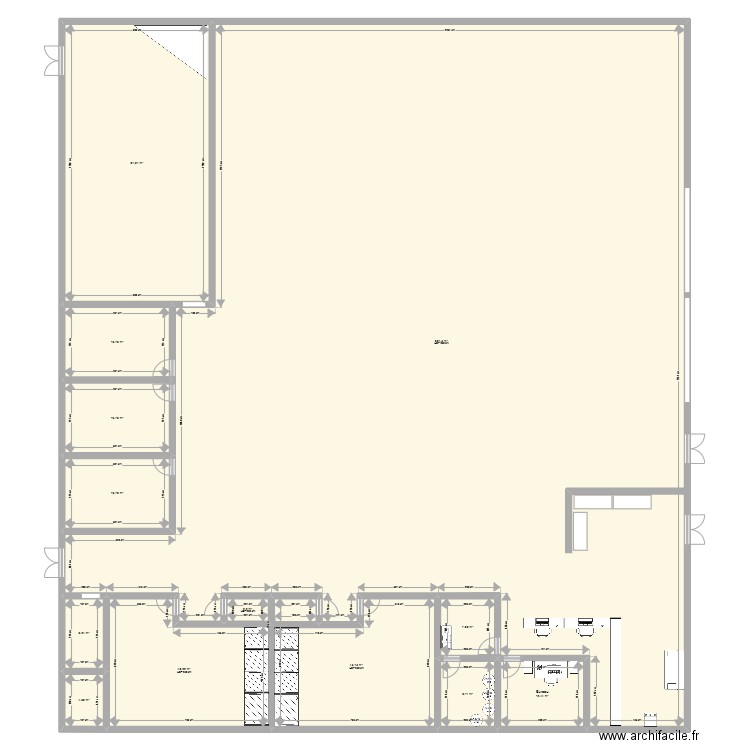 CLUB . Plan de 0 pièce et 0 m2