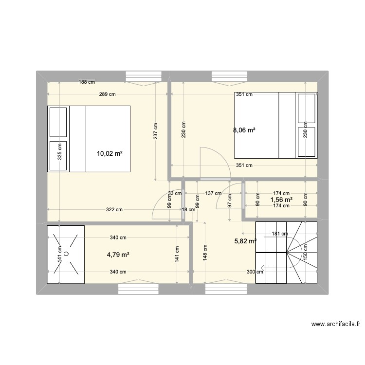 Argeles Etage. Plan de 0 pièce et 0 m2