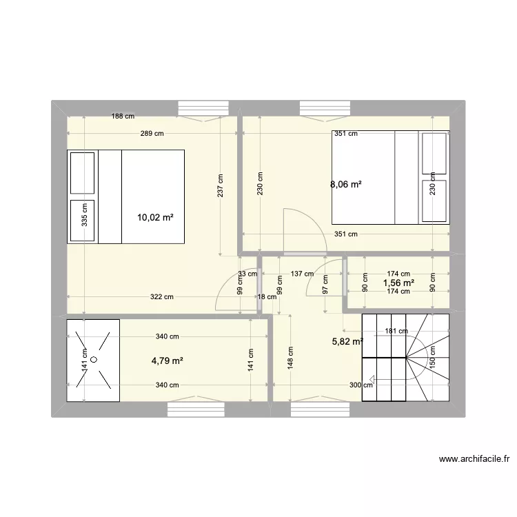 Argeles Etage. Plan de Argeles Etage. Plan de