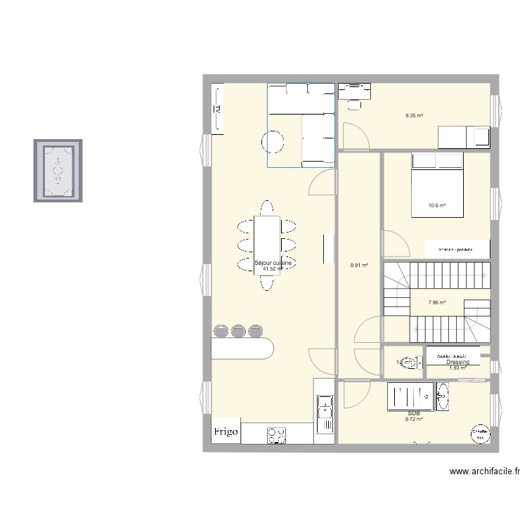 Nouveau plan Dieppe. Plan de 0 pièce et 0 m2