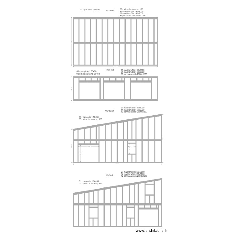 maison principale panneaux. Plan de 0 pièce et 0 m2