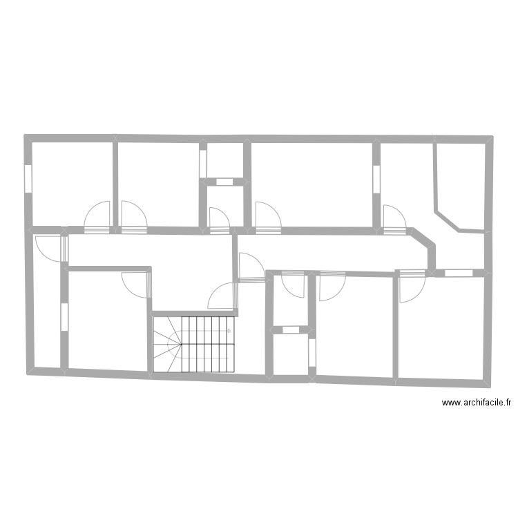 maison 2. Plan de 15 pièces et 117 m2