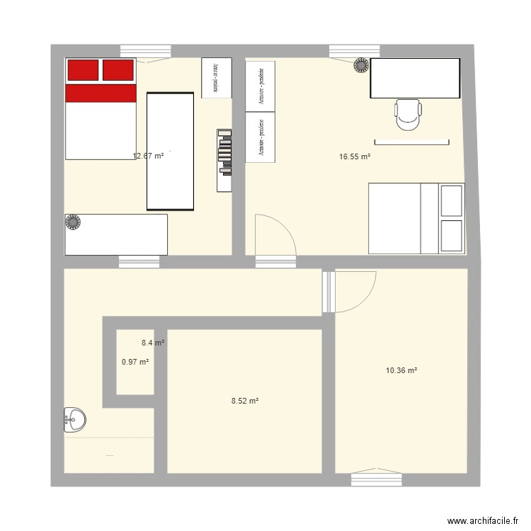 Appartement Bernex 2. Plan de 0 pièce et 0 m2