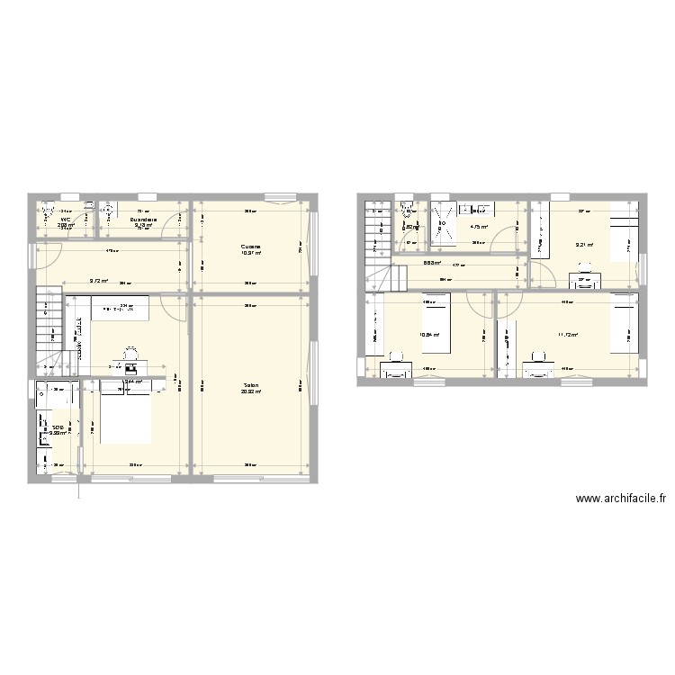 Modules Sundelis. Plan de 0 pièce et 0 m2