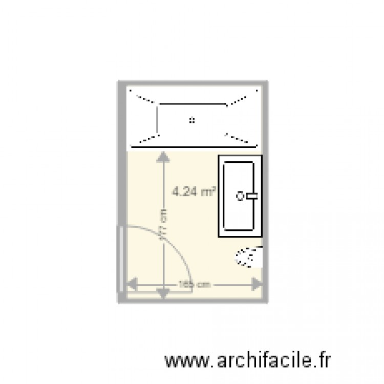  sdb avant . Plan de 0 pièce et 0 m2