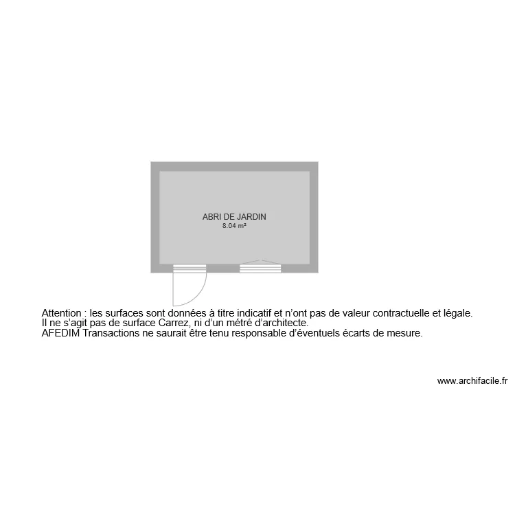 BI 5125 ABRIS DE JARDIN. Plan de 