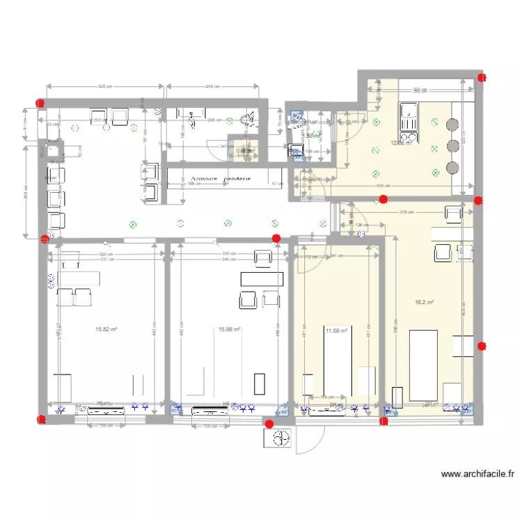 Uccle 2last. Plan de 