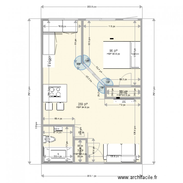 Appartement 03  Modifier 4. Plan de 0 pièce et 0 m2