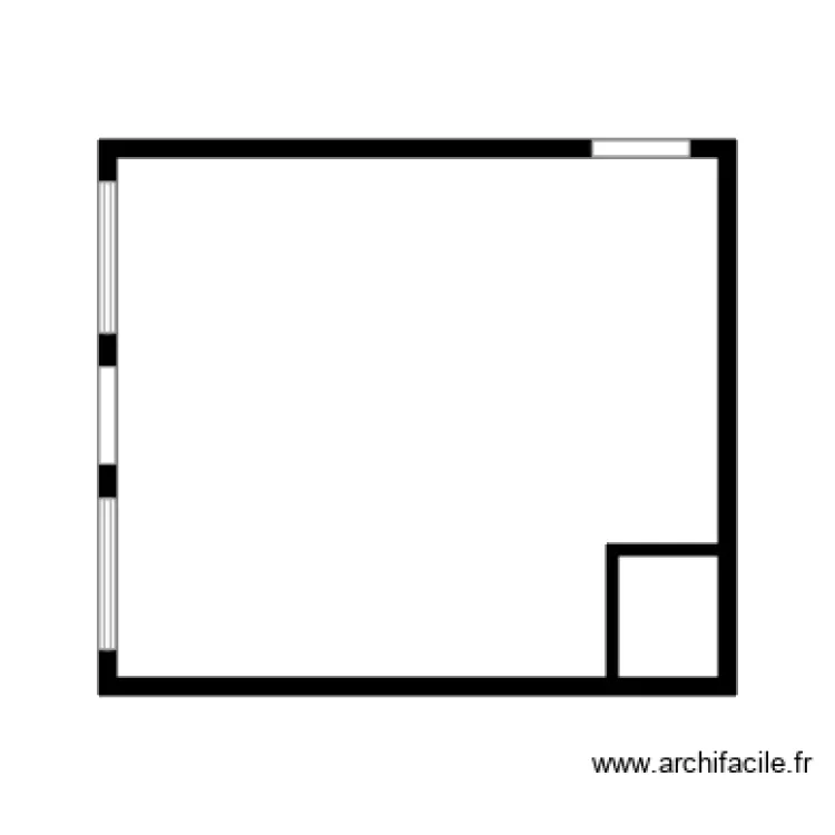 COUTURE 75018. Plan de 