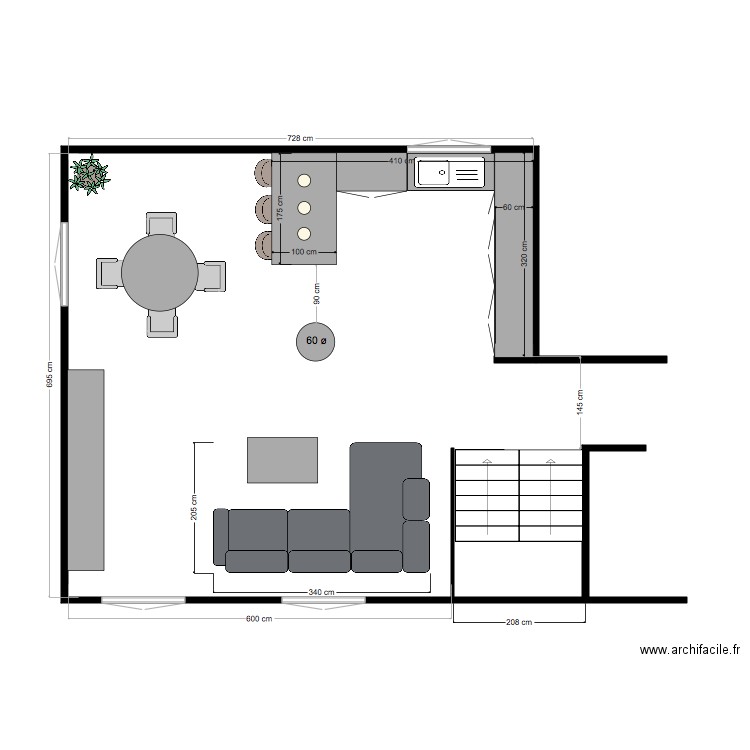 Plan De Col D. Plan de 0 pièce et 0 m2