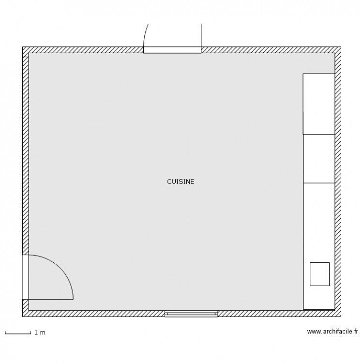 CUISINE. Plan de 0 pièce et 0 m2