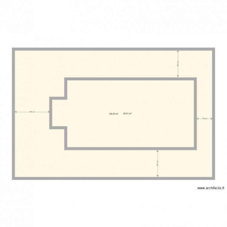 piscine. Plan de 0 pièce et 0 m2