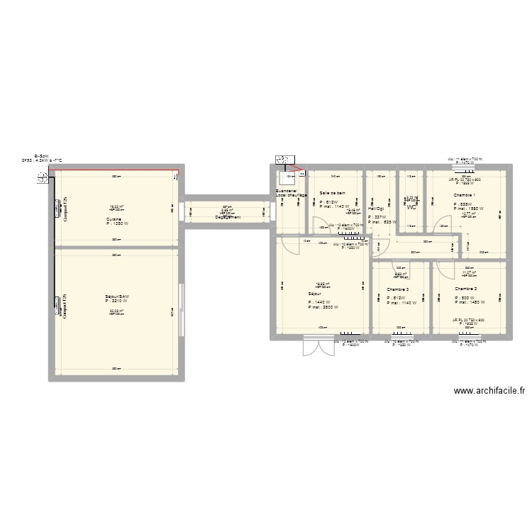 BOUHIER. Plan de 0 pièce et 0 m2
