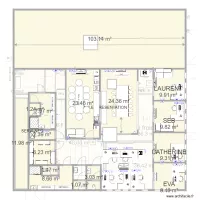 plan ETAGE ET RDC salle boeuf v7