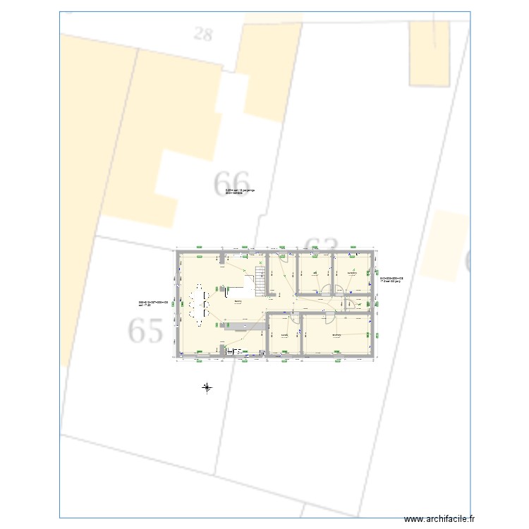 electricité. Plan de 0 pièce et 0 m2