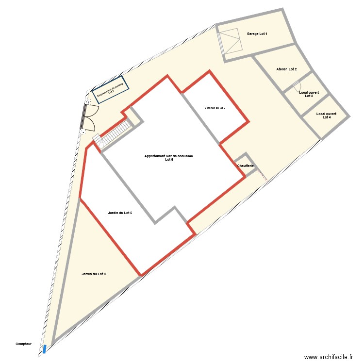 GHIGO MASSE lot 5 V2. Plan de 0 pièce et 0 m2