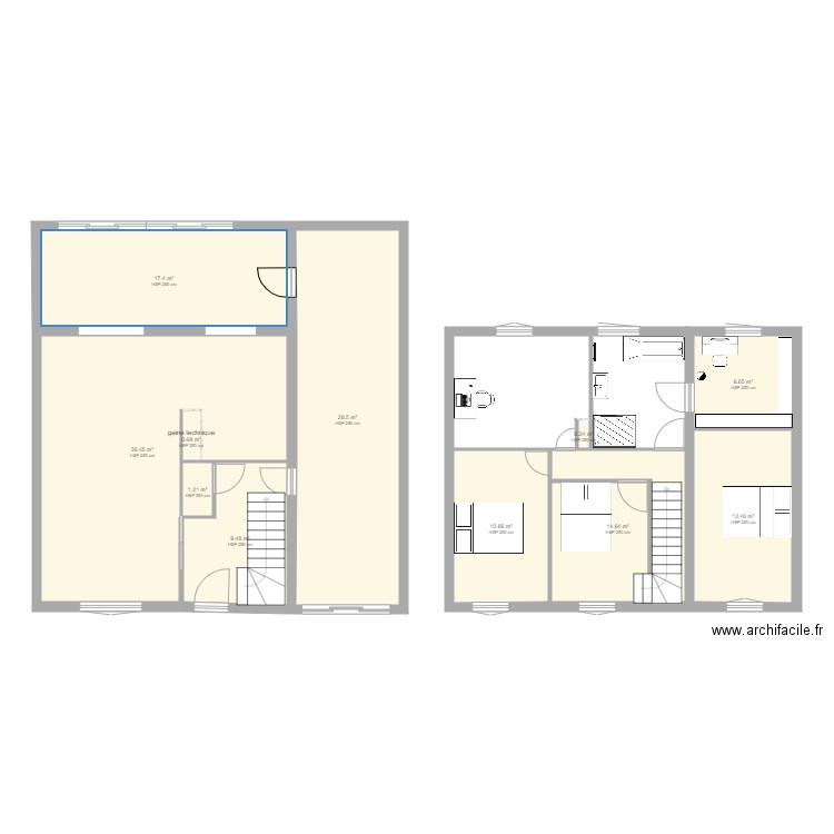 plan maison . Plan de 0 pièce et 0 m2