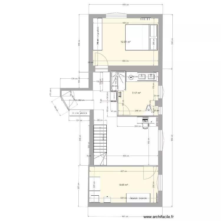 93310 2eme &eacute;tage 4. Plan de 