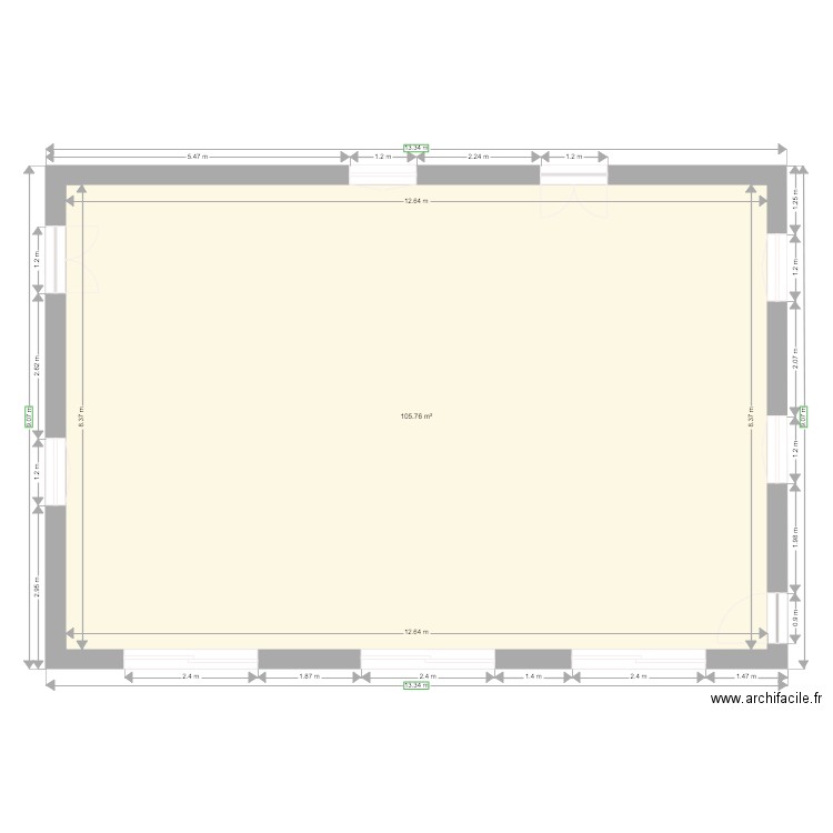 MATRICE PROJET ST BARTH. Plan de 0 pièce et 0 m2