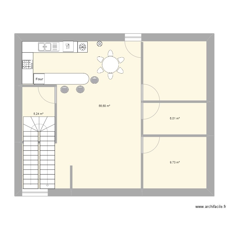 maison de compagne. Plan de 0 pièce et 0 m2