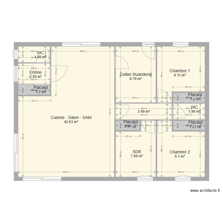 PROJET ROMEYER. Plan de 0 pièce et 0 m2