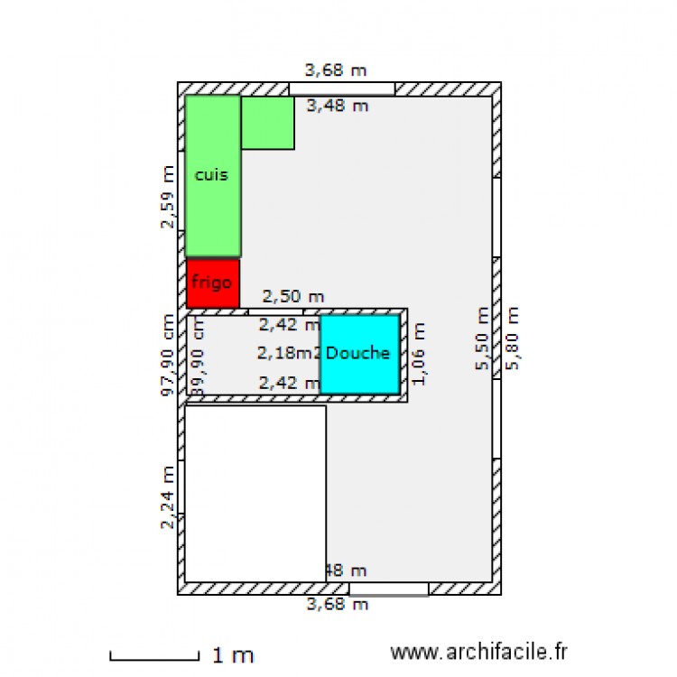 etage claouey definitif. Plan de 0 pièce et 0 m2