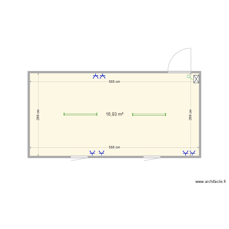 2 62023 corrigé. Plan de 0 pièce et 0 m2