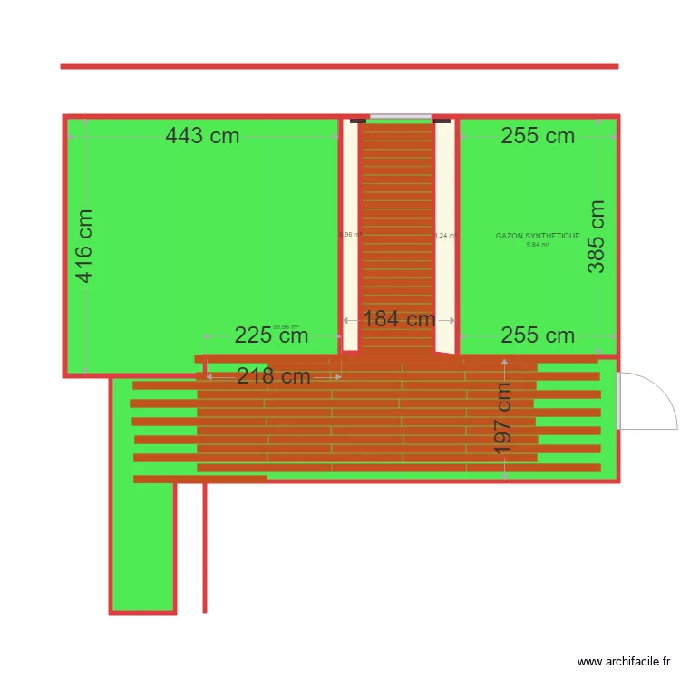 ENTREE MAISON 2. Plan de 