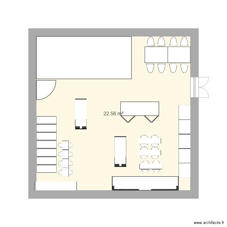 mcdo. Plan de 0 pièce et 0 m2