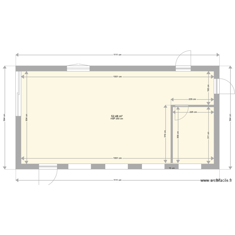 appenti. Plan de 0 pièce et 0 m2