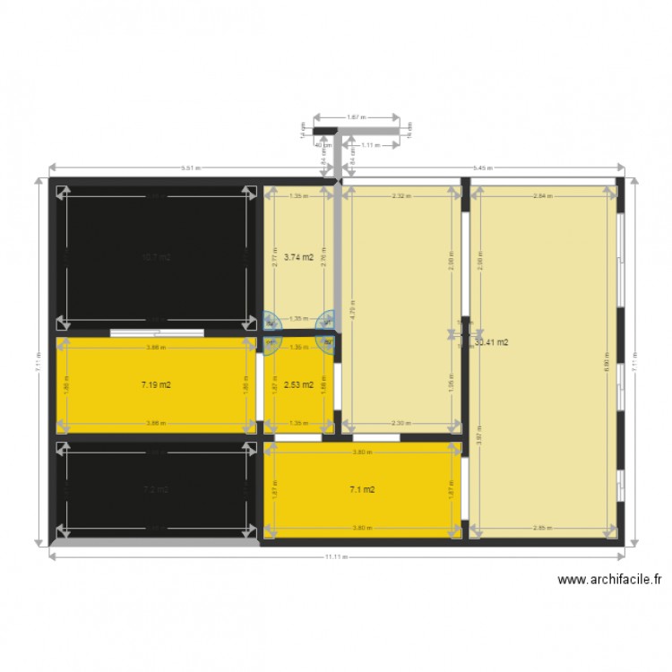 gagaby. Plan de 0 pièce et 0 m2