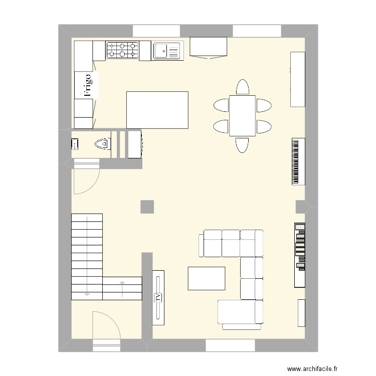 Plan de base 2. Plan de 0 pièce et 0 m2