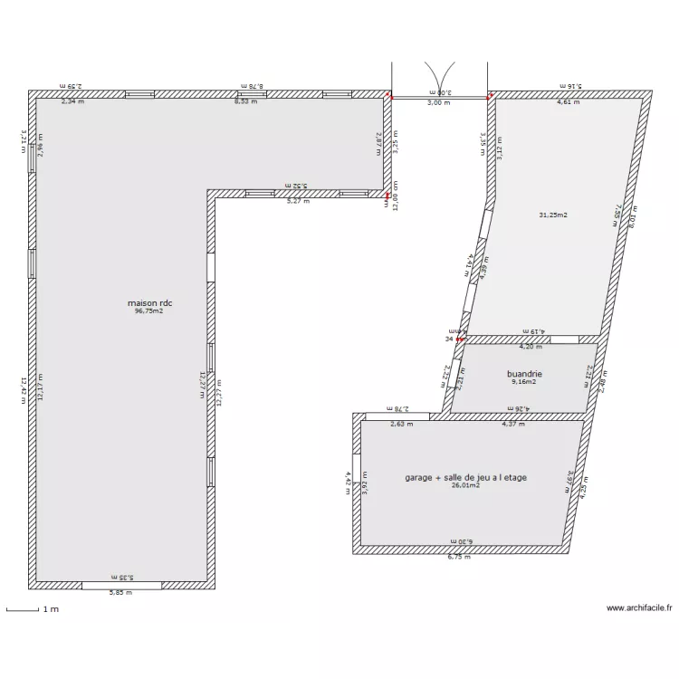 maison beugin travaux 2. Plan de 