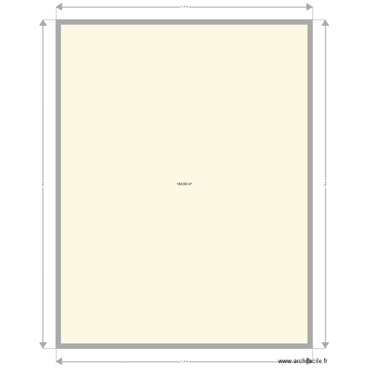 2ème local. Plan de 0 pièce et 0 m2