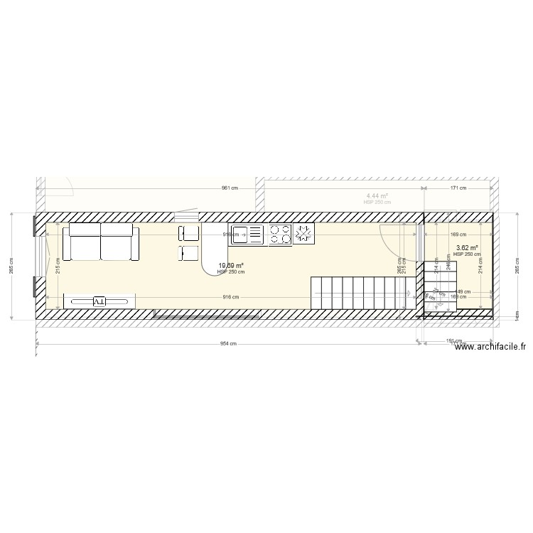 appartement immeuble. Plan de 0 pièce et 0 m2