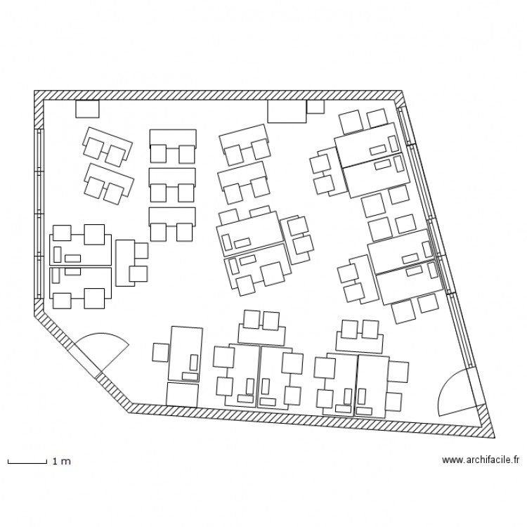 Salle 042 projet4. Plan de 0 pièce et 0 m2