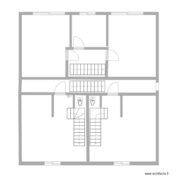 etage1. Plan de 0 pièce et 0 m2