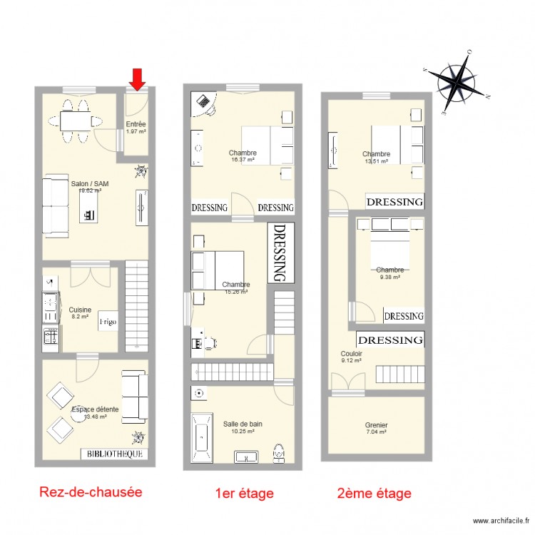 ASLAN. Plan de 0 pièce et 0 m2