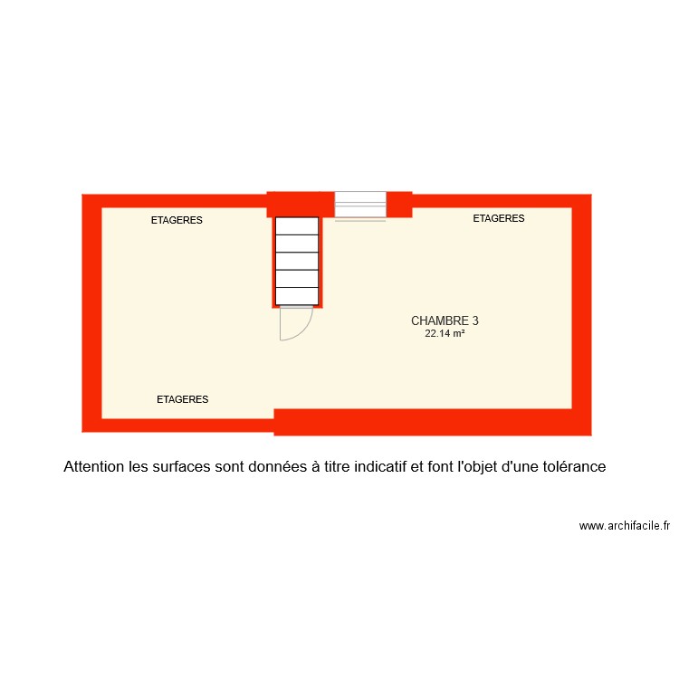 BI 6490 Rita Etage 2. Plan de 0 pièce et 0 m2