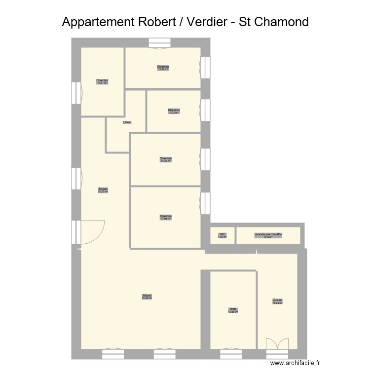 Robert Verdier   St Chamond. Plan de 0 pièce et 0 m2