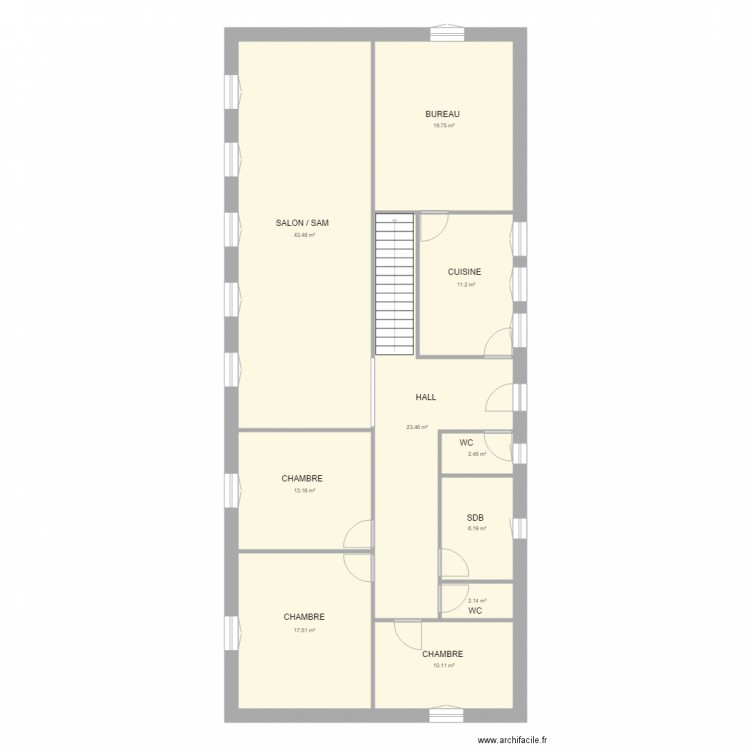 EL ADLY ETAGE. Plan de 0 pièce et 0 m2