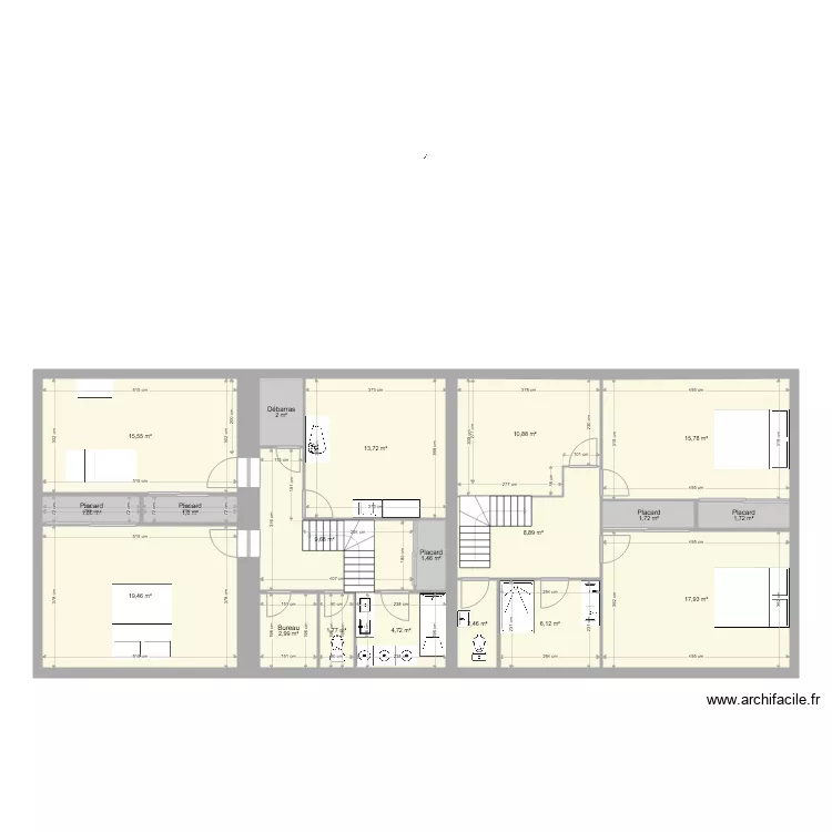Etage Aunay 281121. Plan de 