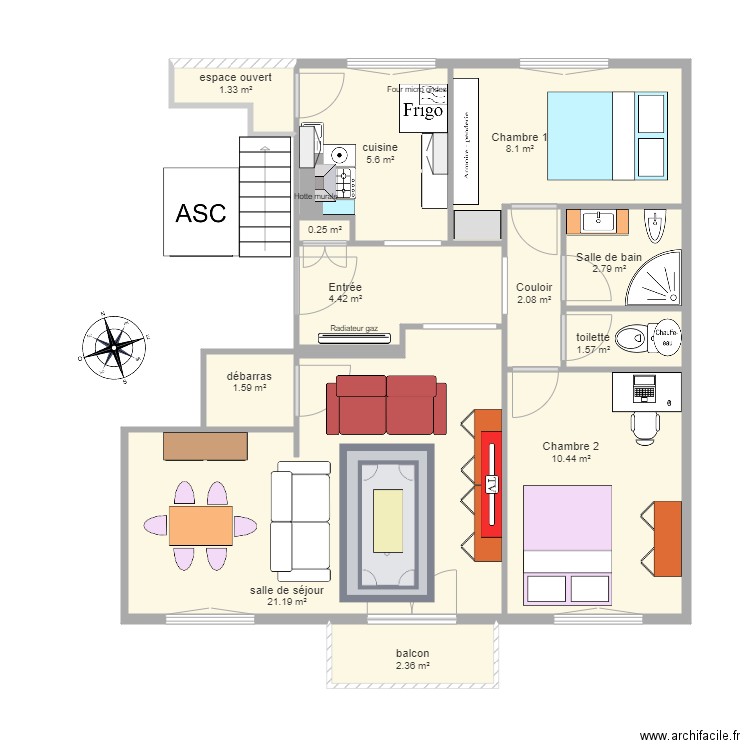 Apartment 2. Plan de 0 pièce et 0 m2