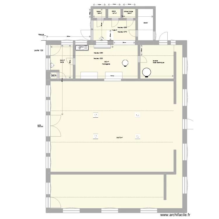 batiment Marion version 1. Plan de 