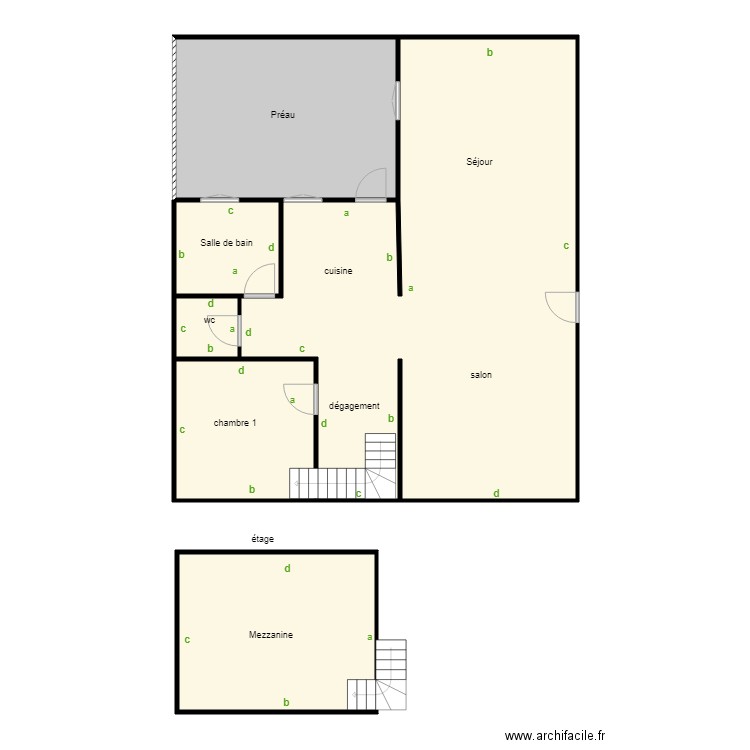 732. Plan de 0 pièce et 0 m2