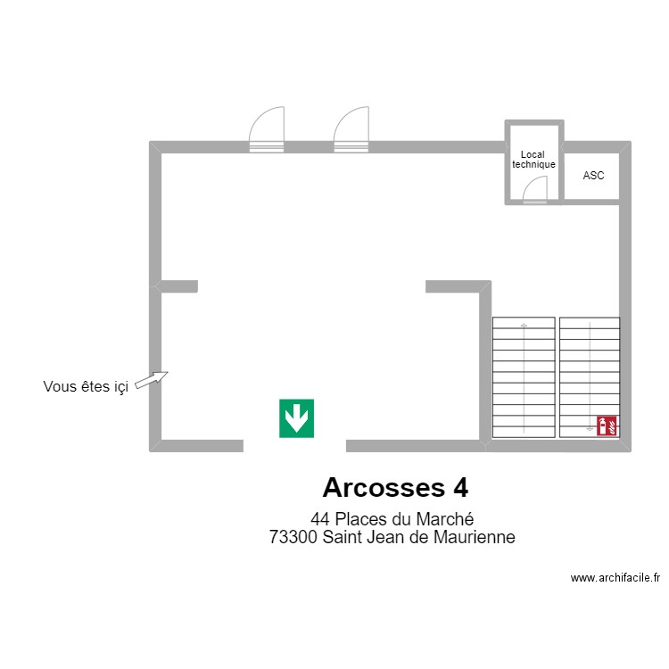 Arcosses 4. Plan de 0 pièce et 0 m2