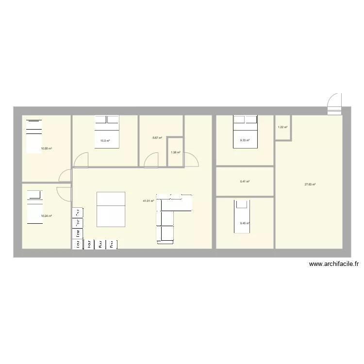 corsept grange vrai cote. Plan de 