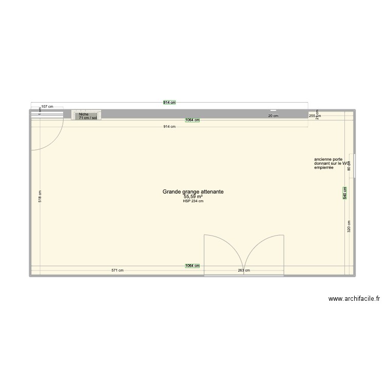 Ty Levenez - Grange. Plan de 0 pièce et 0 m2